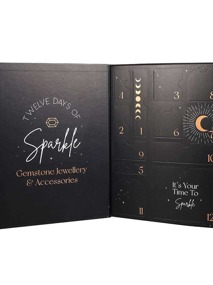 PRE-ORDER LAUNCH: 12-Day Crystal Jewellery Advent Calendar product image (1)