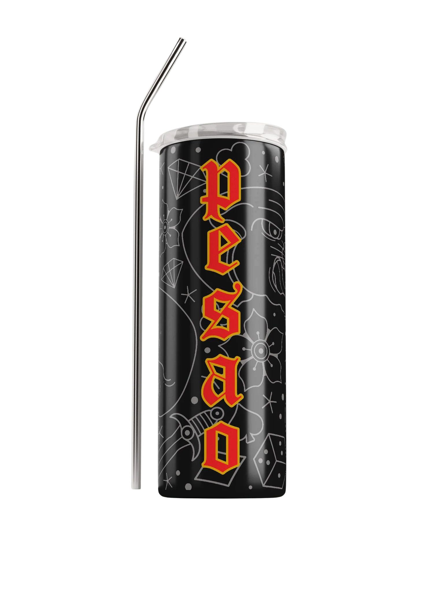Taza de acero inoxidable PESAO Dark product image (1)