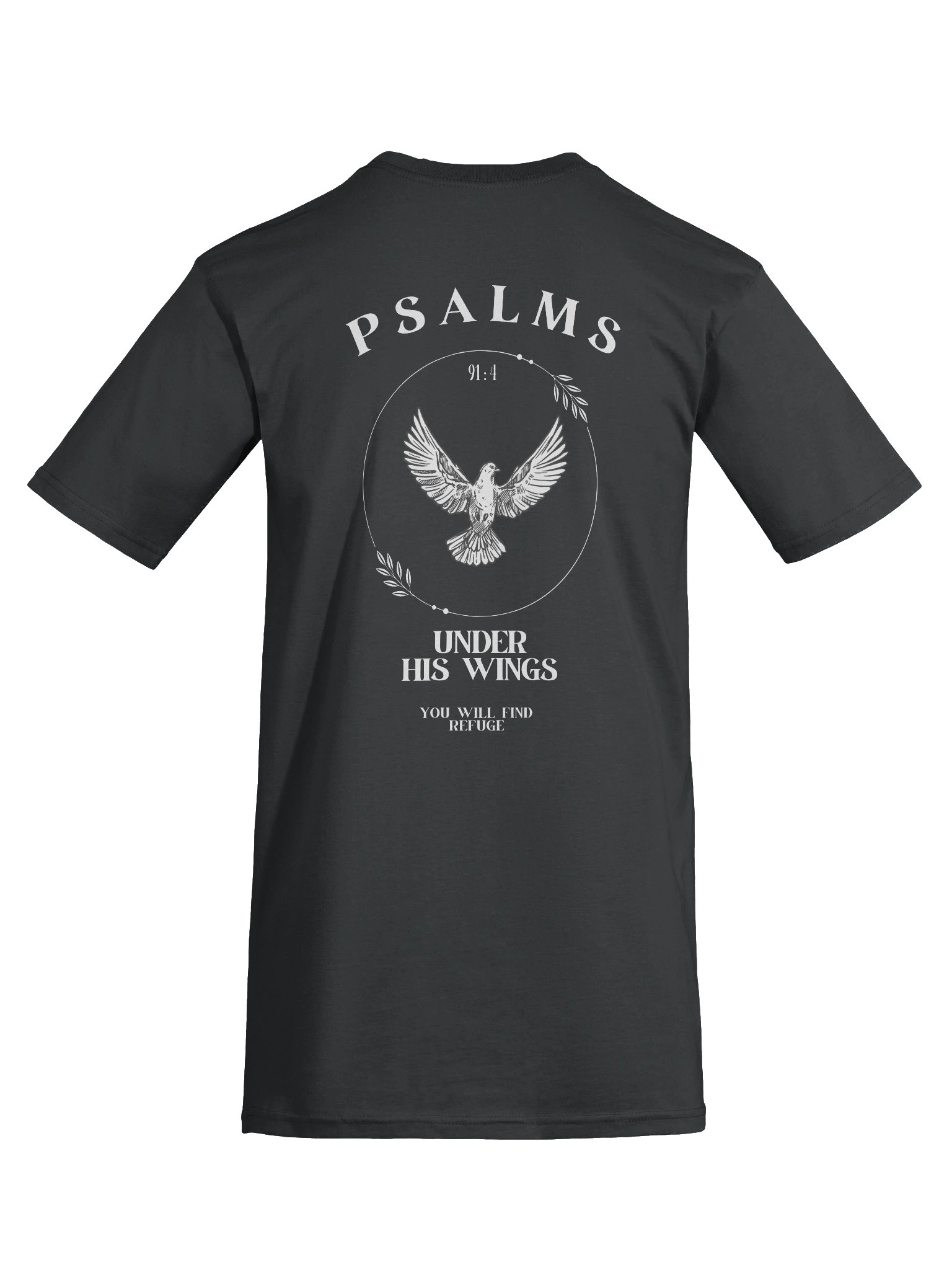 Faith Tee - Psalms 91:4 product image (9)