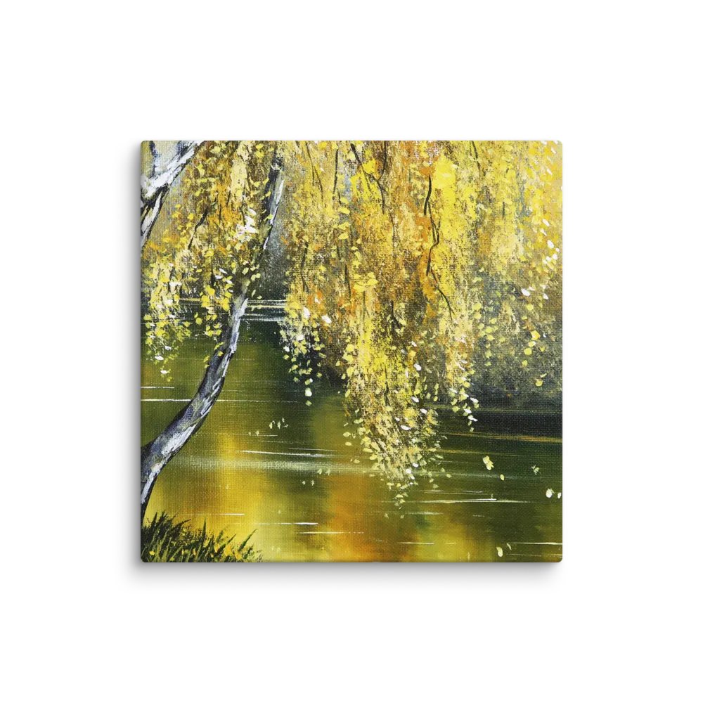 Birch Trees by the Pond product image (14)