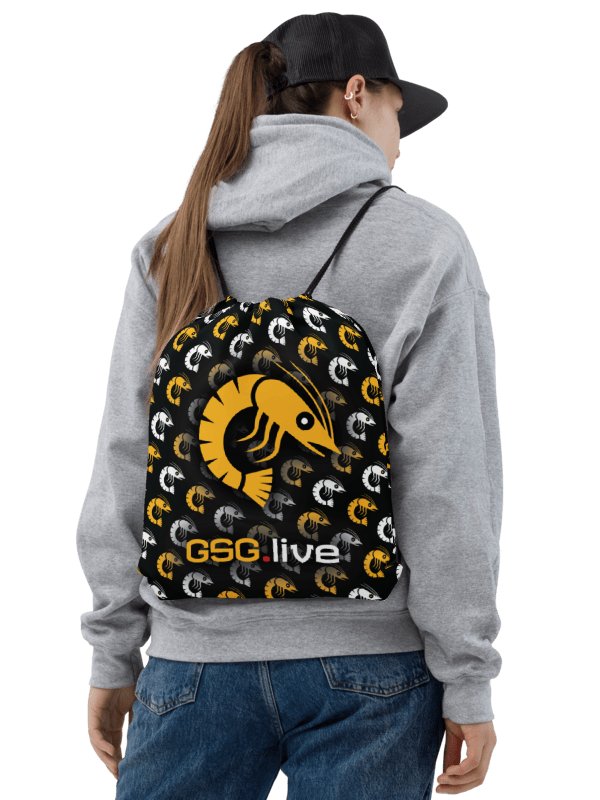 GSG.live Shrimp Drawstring Bag product image (2)
