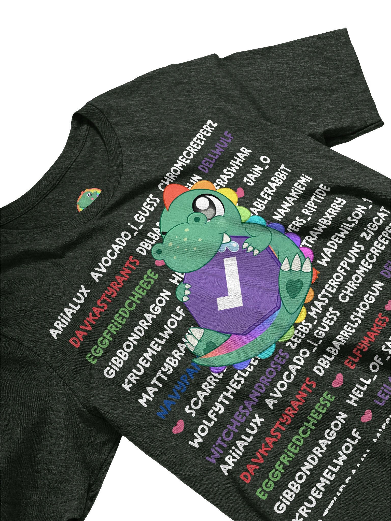 Zilla Partnered Tee [White Text Version] product image (3)