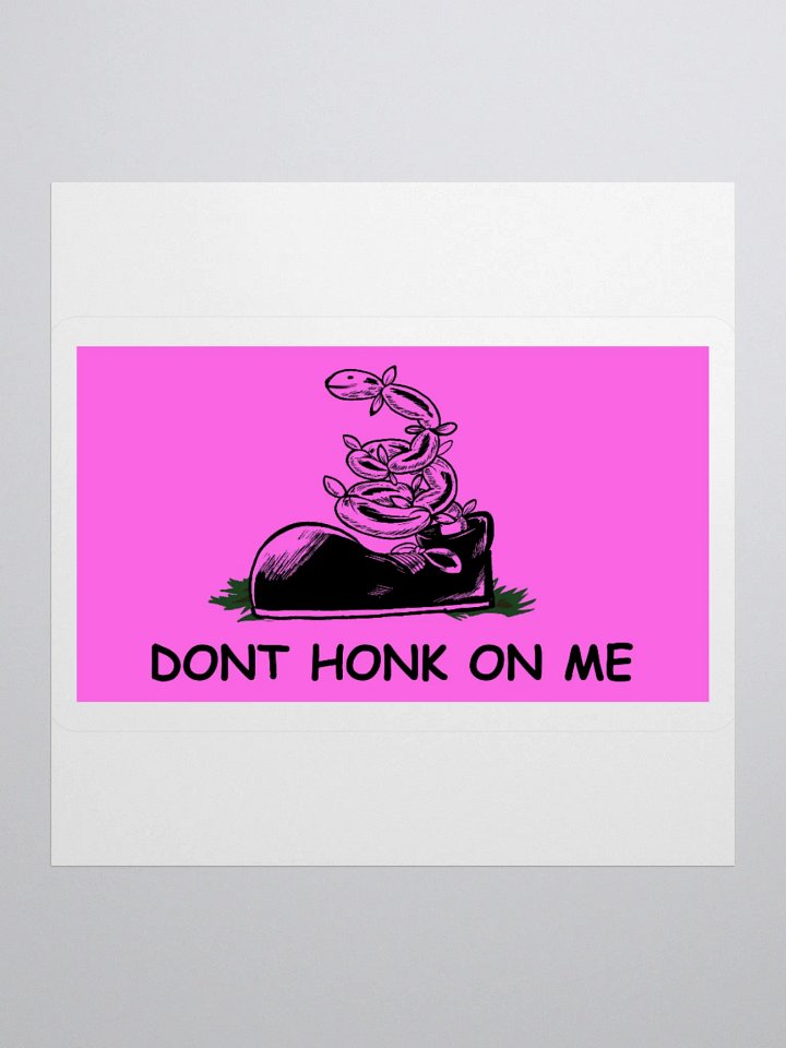 Don't Honk On Me Sticker product image (3)
