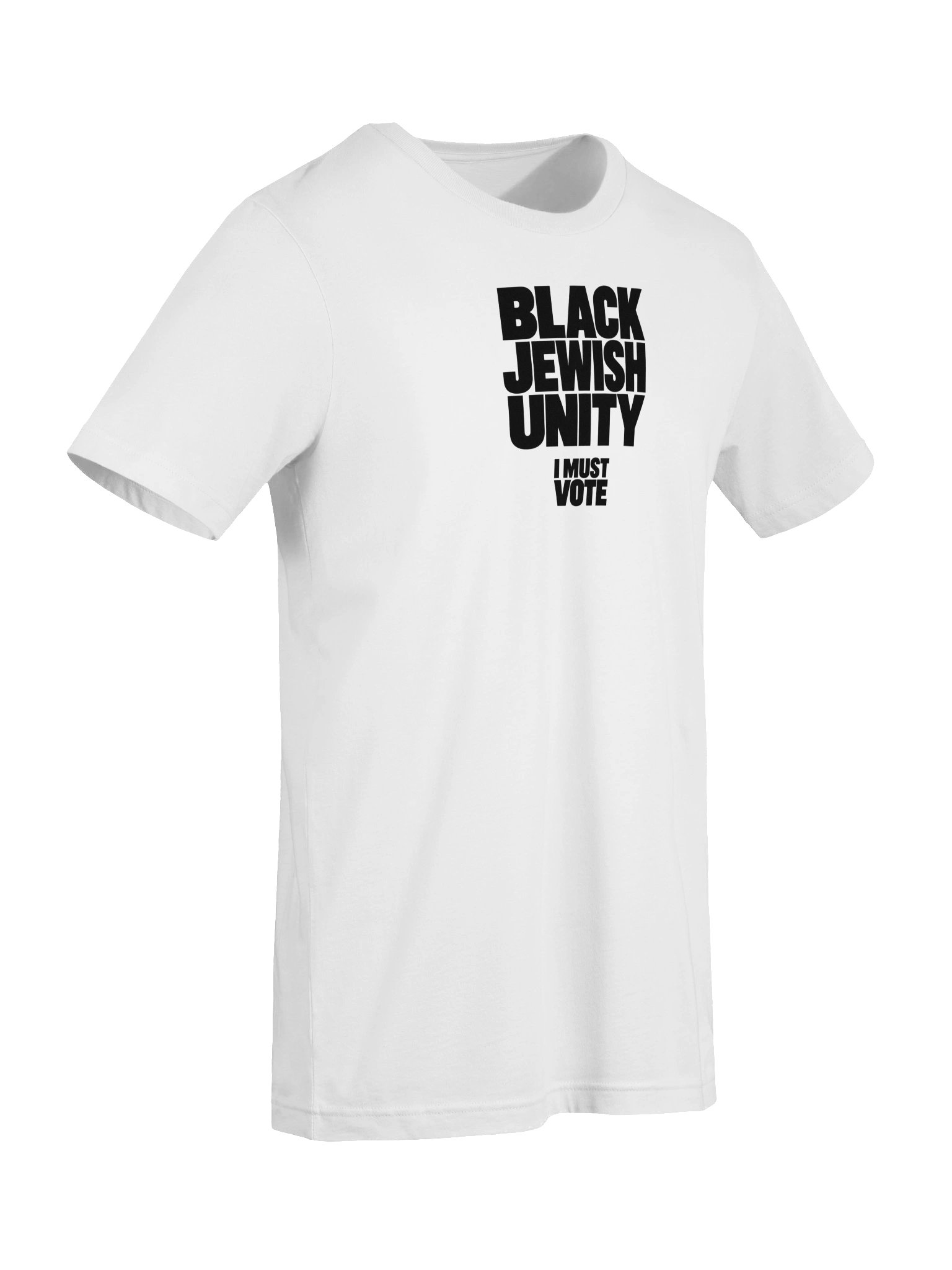 Black Jewish Unity Tee - White product image (7)