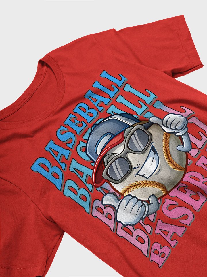 Baseball Thumbs Up Smiling T-Shirt product image (2)