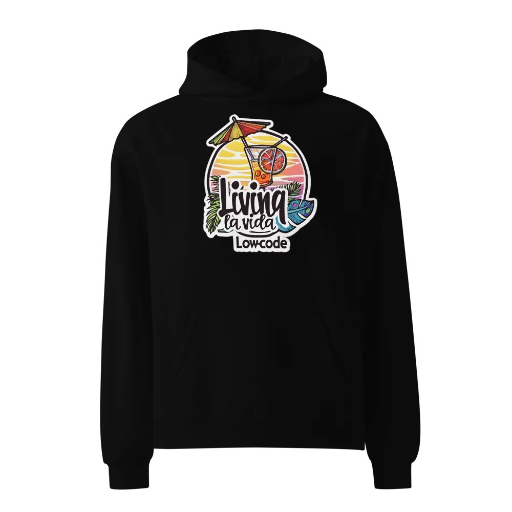 Living La Vida Low-code Premium Oversized Hoodie product image (1)