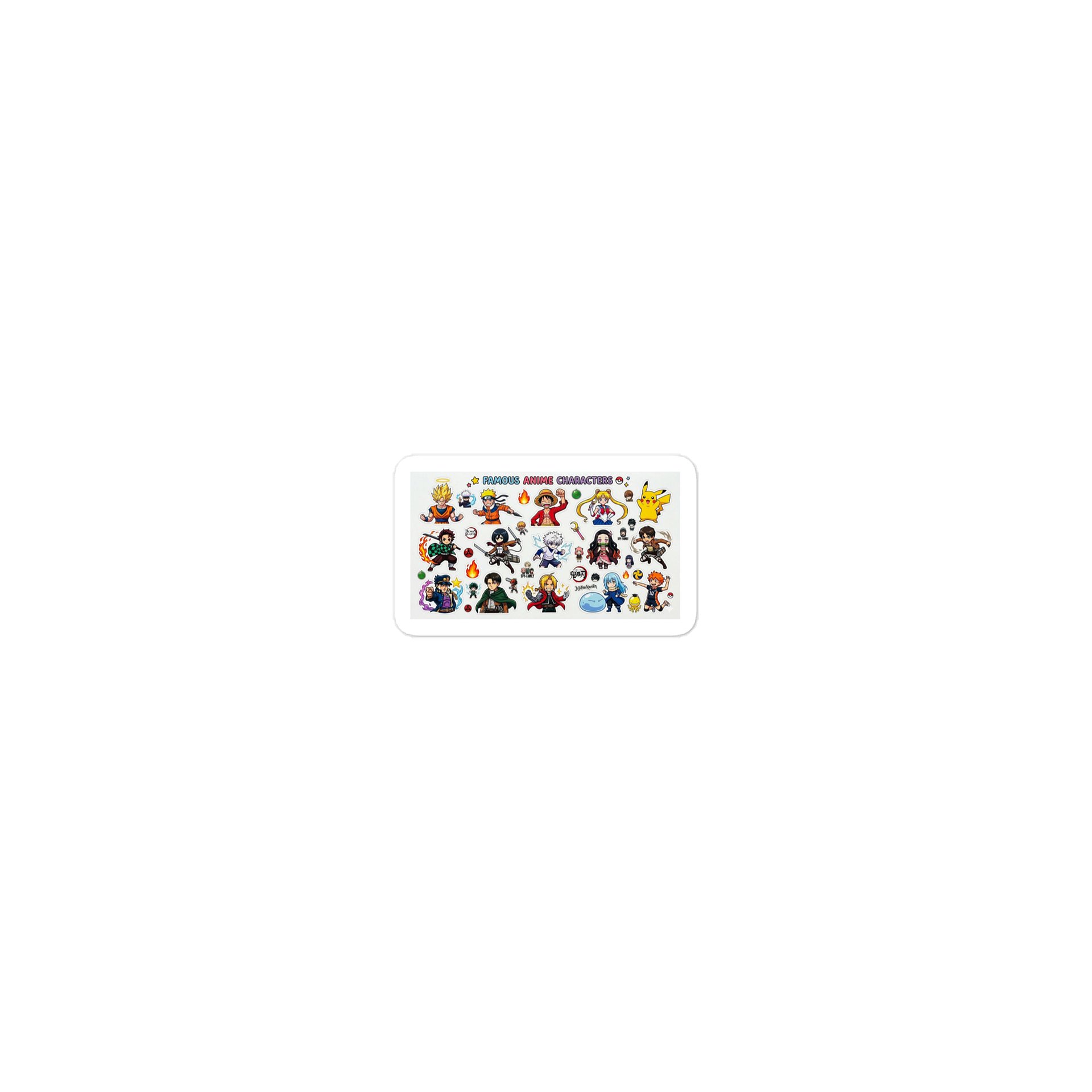 Chibi Anime Sticker Collection product image (1)