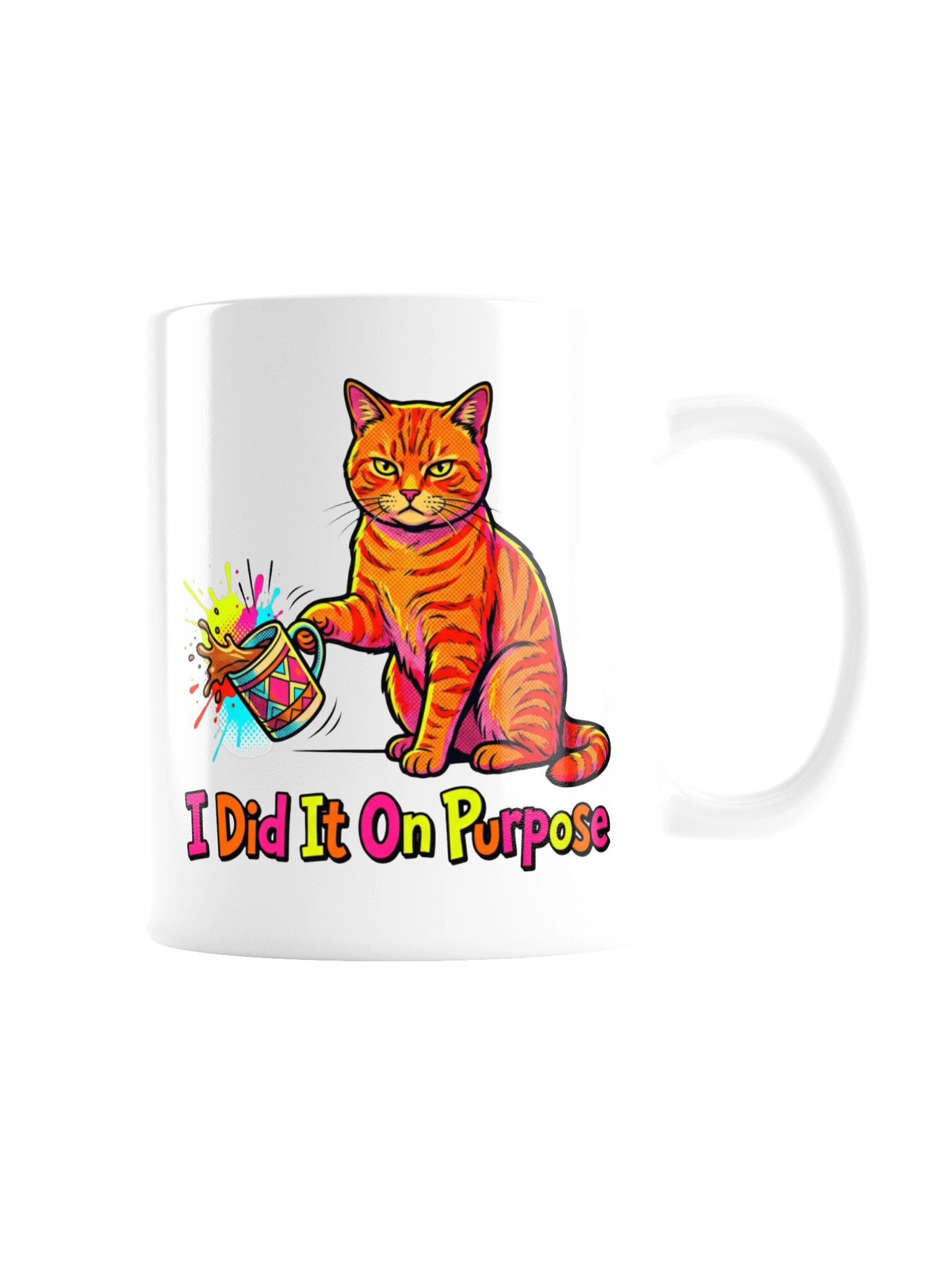 On Purpose Cat Mug product image (3)