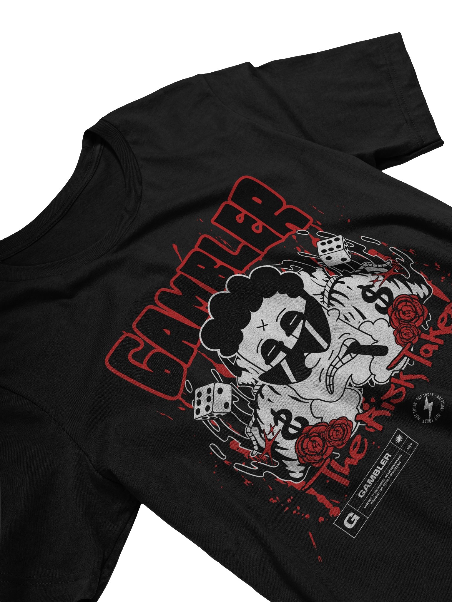 GAMBLER: The Risk Taker T-Shirt product image (3)