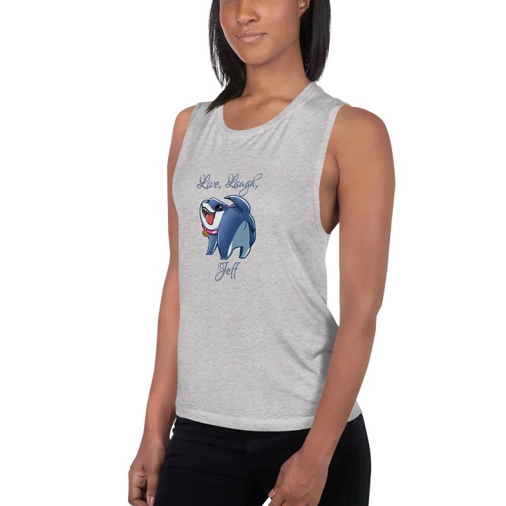 Live, Laugh, Jeff Rivals Women's Muscle Tank product image (9)