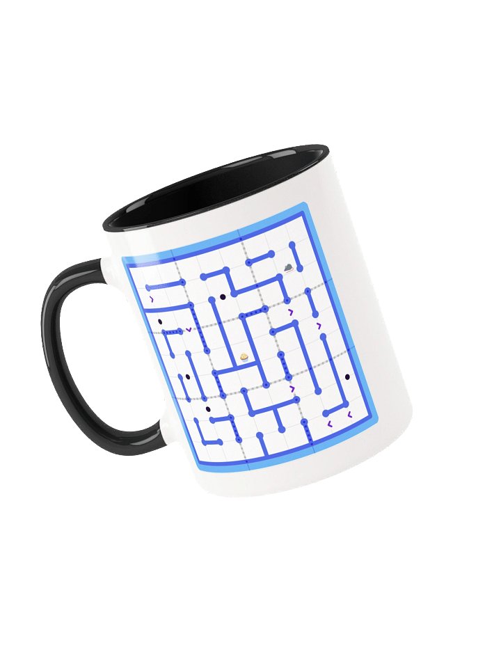 Rat Run Mug: Blue Maze product image (1)