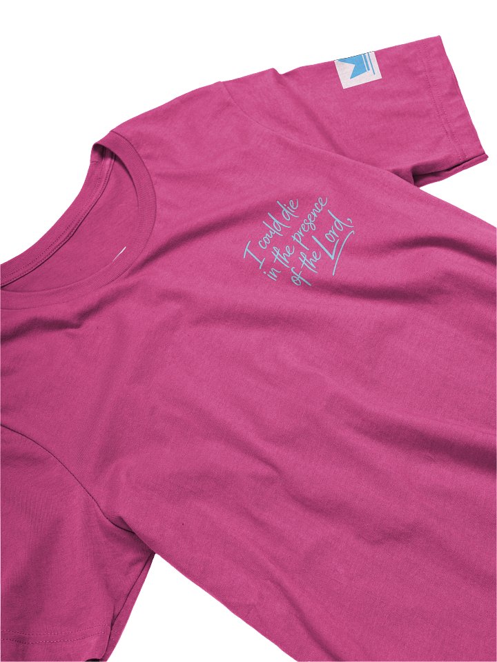 Caught in His Presence T-Shirt Cotton Candy Pink product image (2)