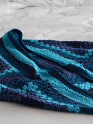 Granny square cardigan crochet pattern product image (2)
