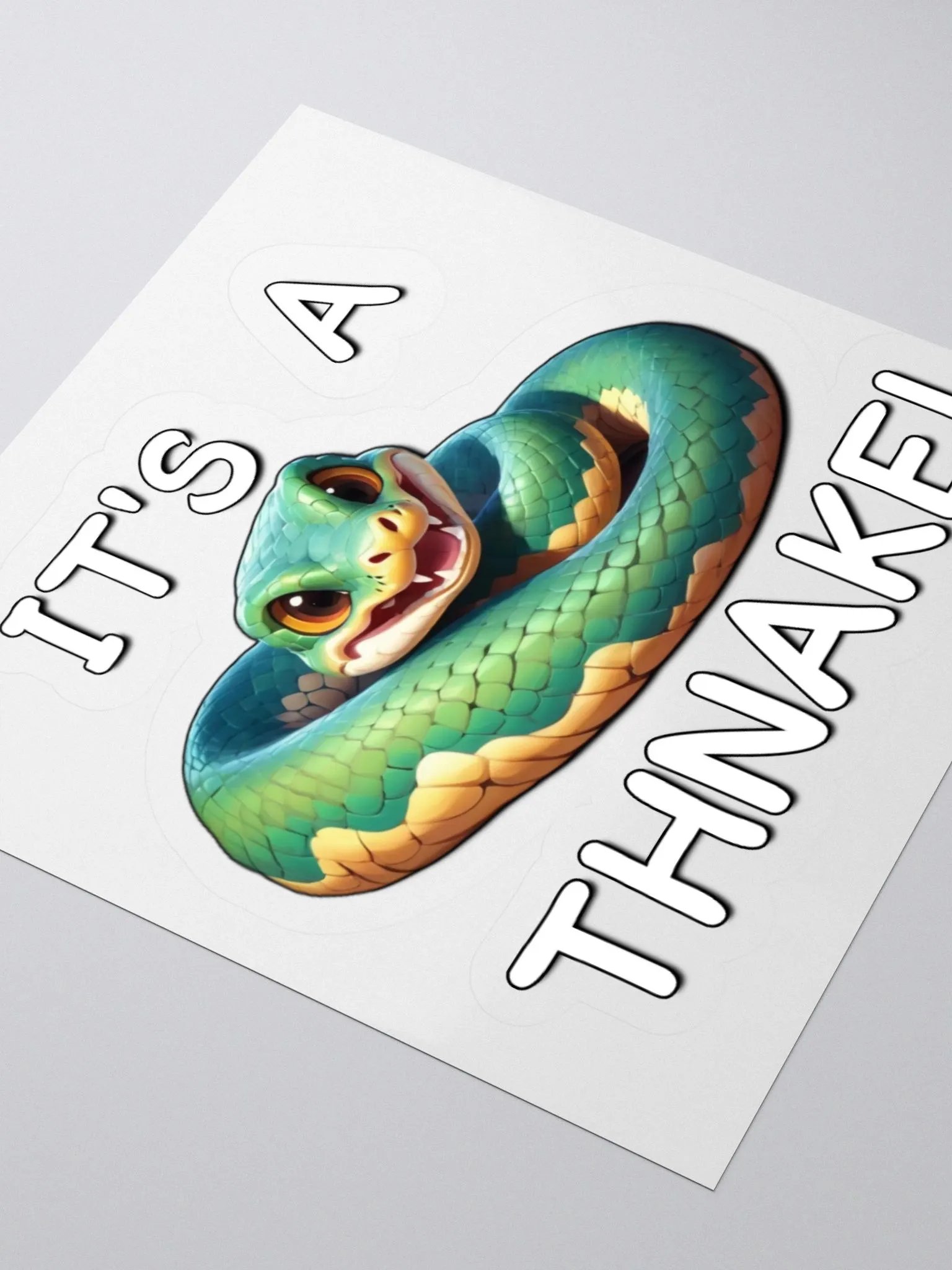 It's a Thnake! Stickers product image (2)