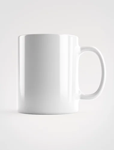 Glossy White Mugs
