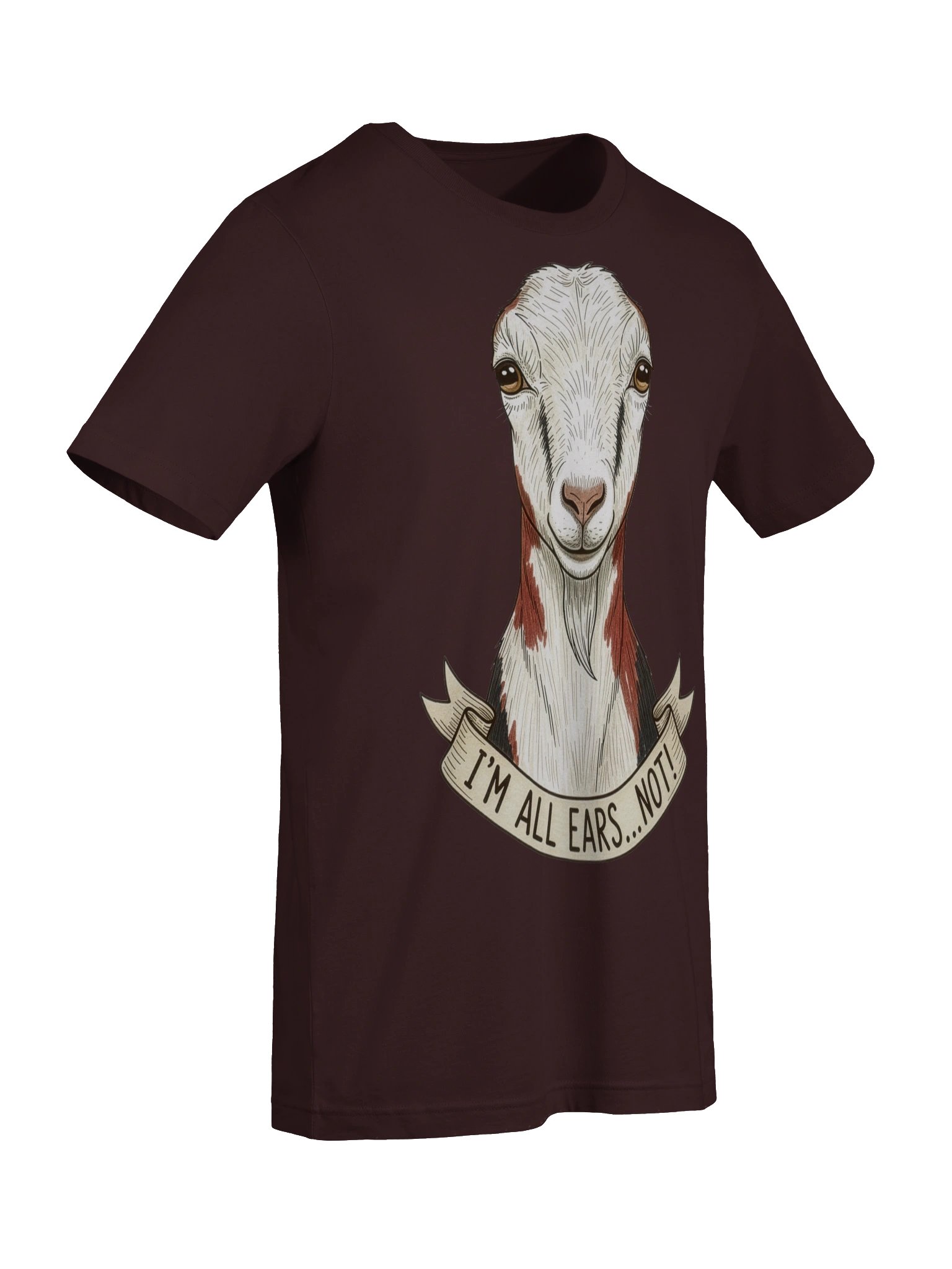 I'm All Ears...Not! — LaMancha Goat Tee product image (9)