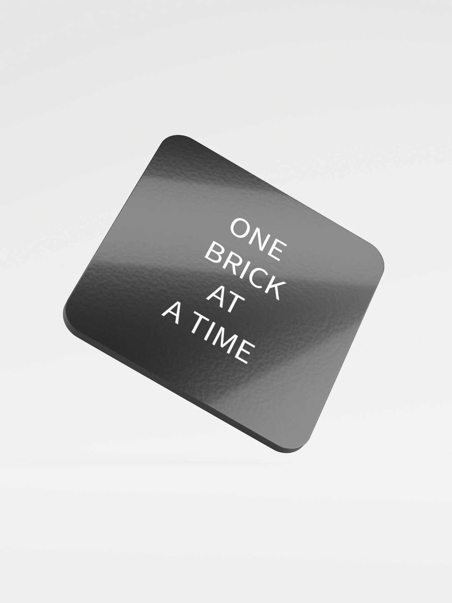 One Brick At A Time Coaster product image (1)