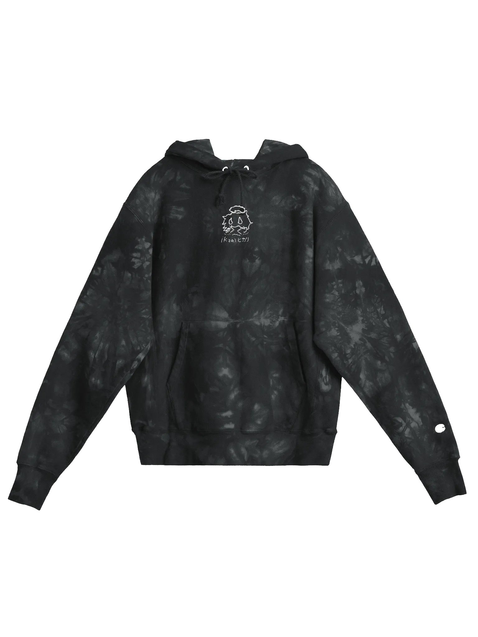 flustered — tie dye hoodie product image (1)