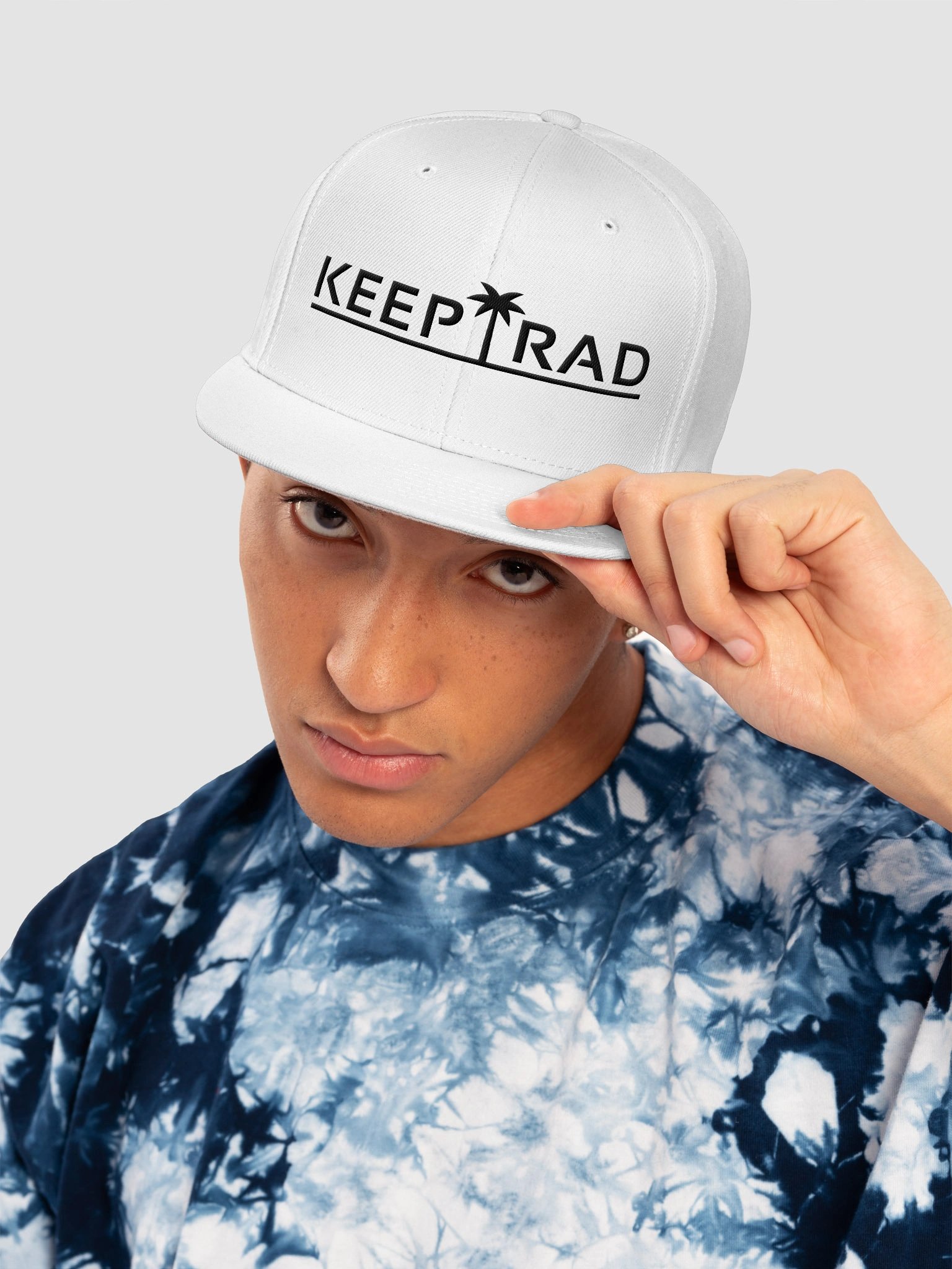 Keep It Rad. Keep it Lite Palm Snapback Hat product image (21)