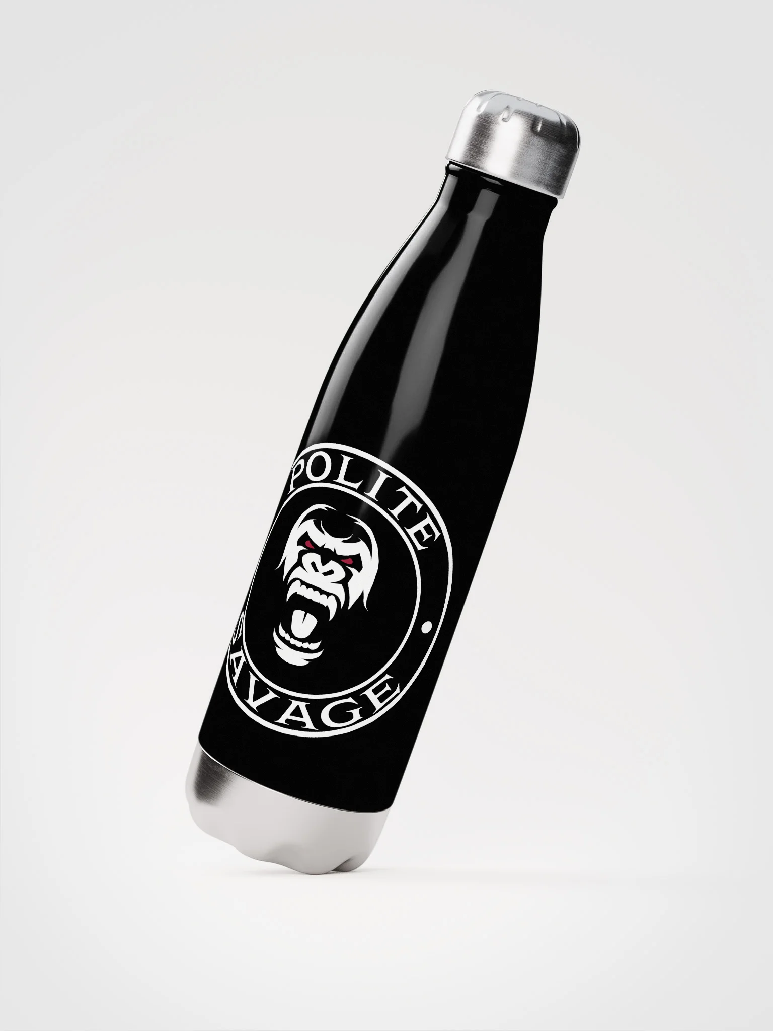 Take Your Azz to the GYM-Polite Savage SS Water Bottle product image (2)