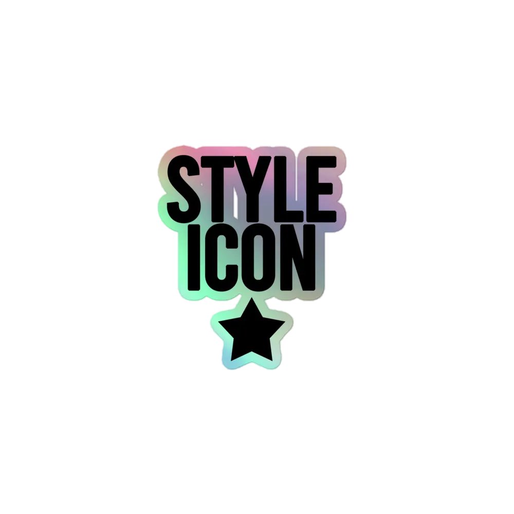 Style Icon - Holo Sticker product image (1)
