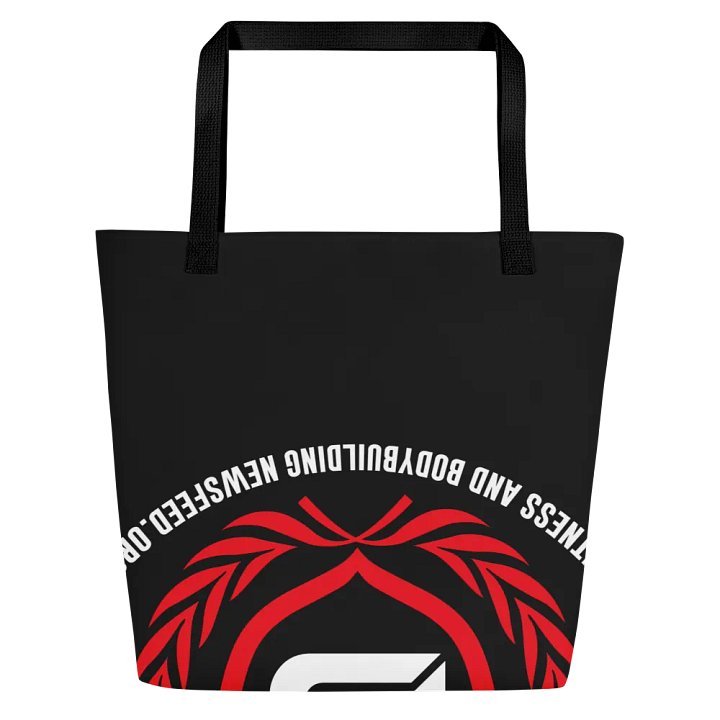 IFBNewsfeed.Org's All-Over Print Large Tote Bag w/ Pocket product image (2)