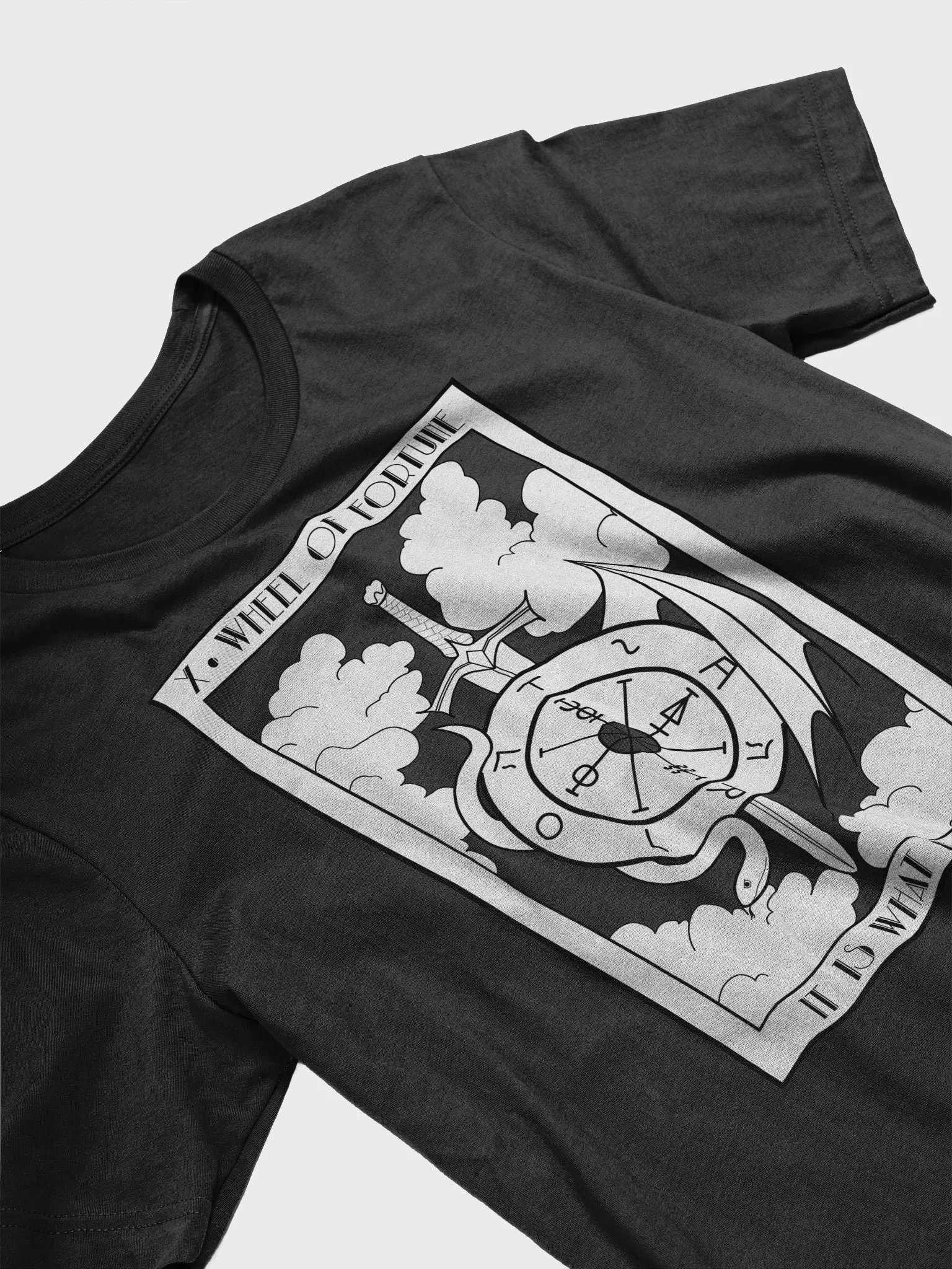 X The Wheel of Fortune Dark Mode Supersoft T-Shirt product image (3)