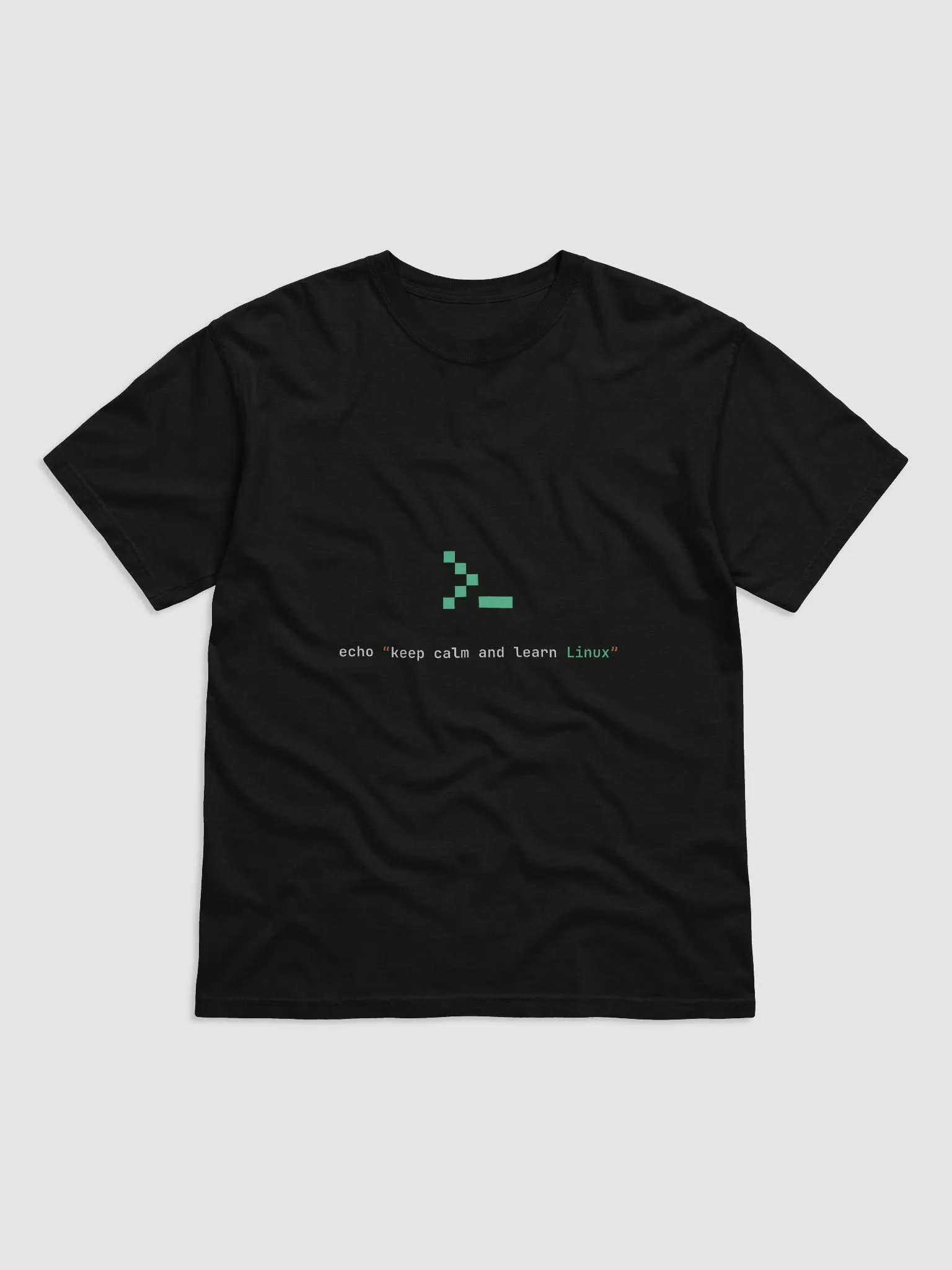 Keep Calm and Learn Linux T-Shirt product image (1)