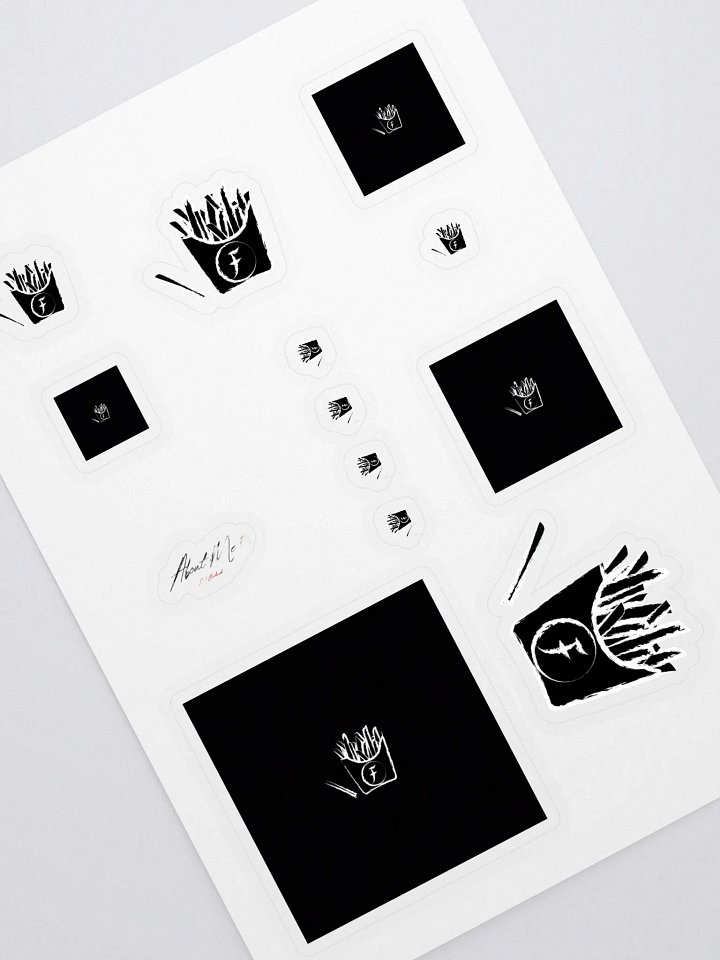 Fryenation Sticker Sheet #1 product image (1)