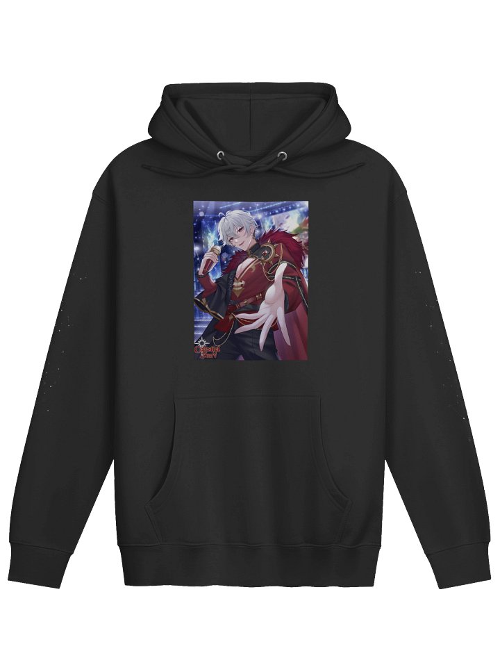 Celestial Zen Vtuber Hoodie with Constellation Sleeves (DTG) product image (1)