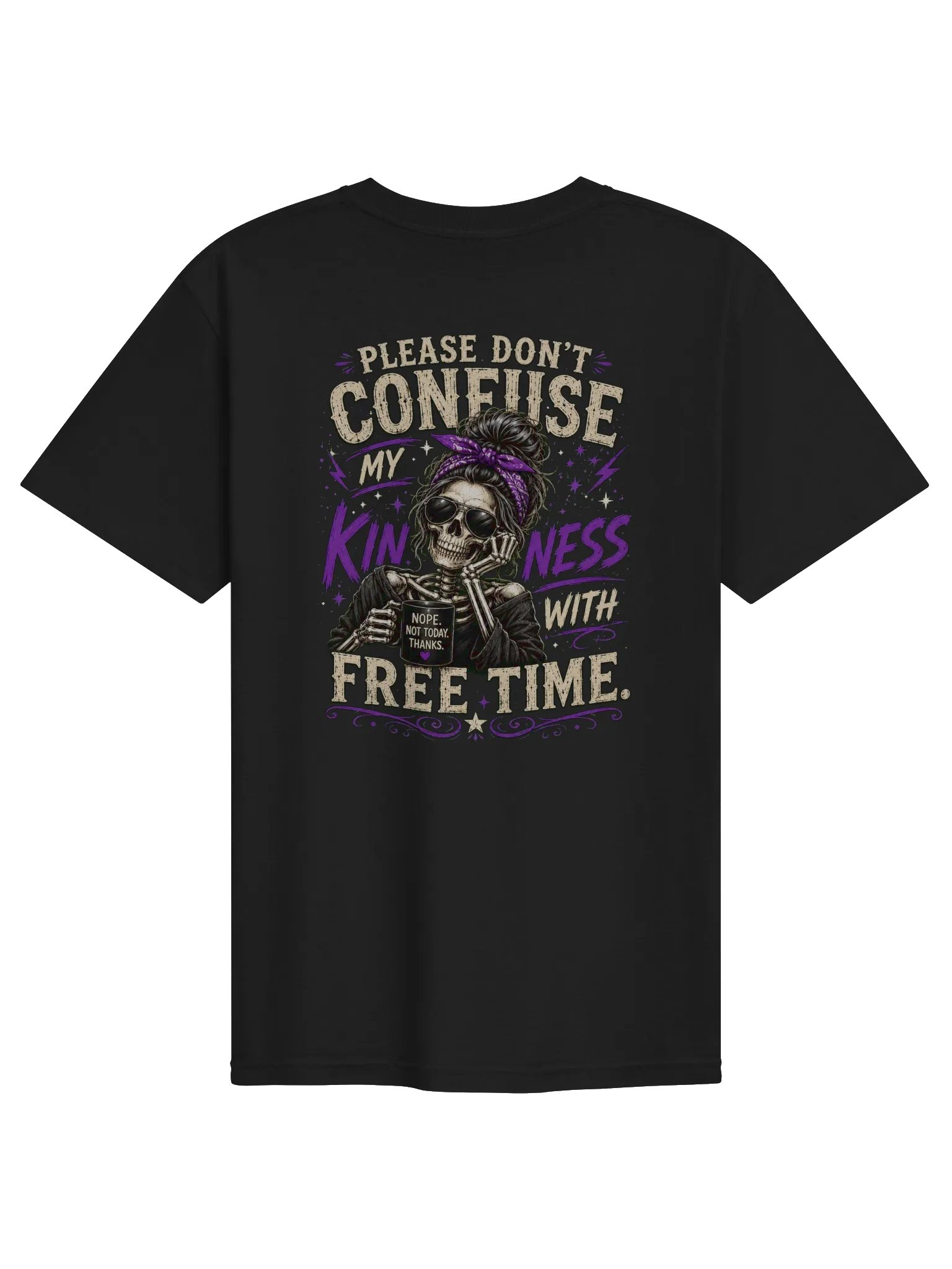 Don’t confuse my Kindness 10K of Chaos Tee product image (2)