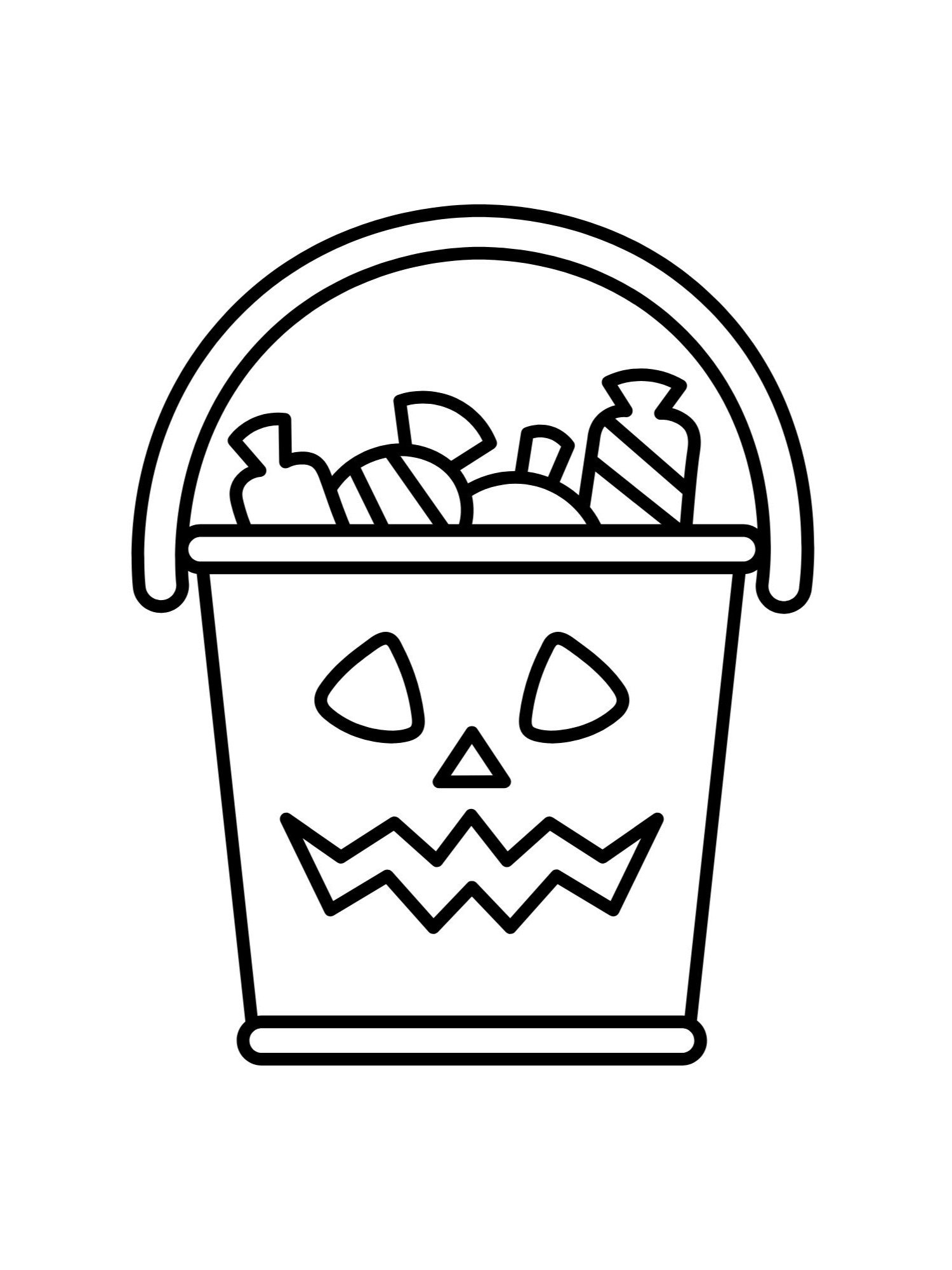 Halloween Coloring Book product image (3)