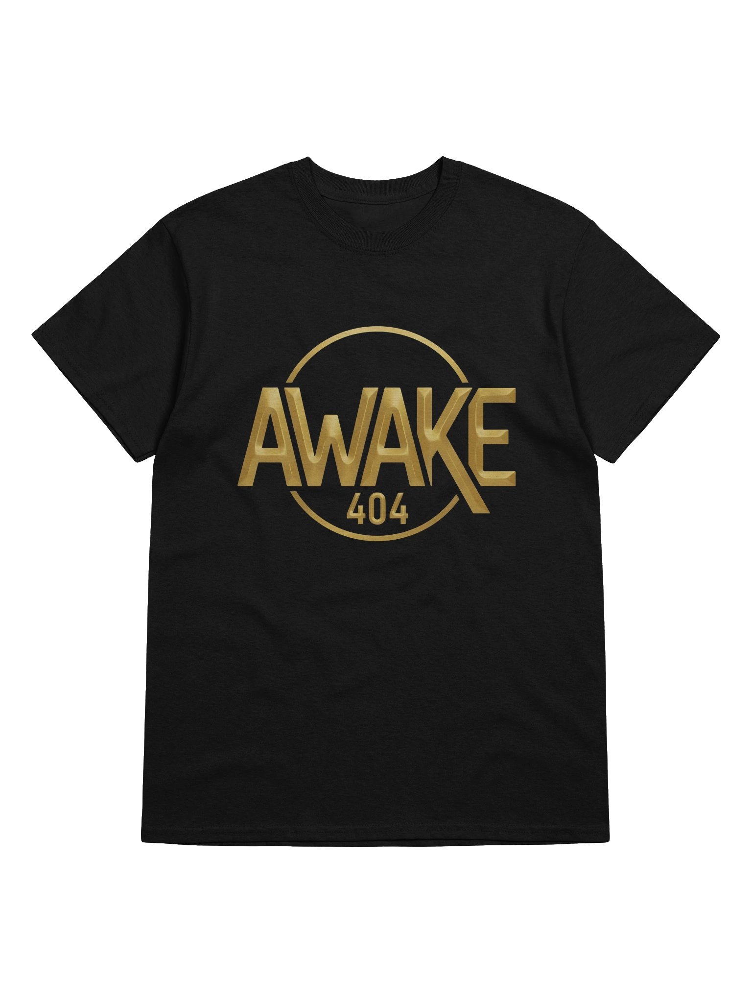 Awake 404 Gold Logo T-Shirt product image (5)