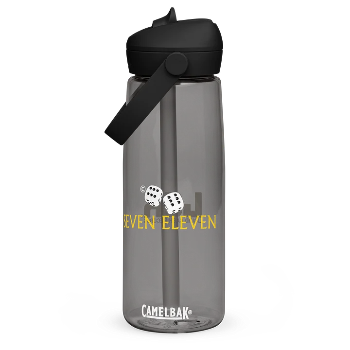 Seven Eleven Flip Straw Water Bottle product image (1)