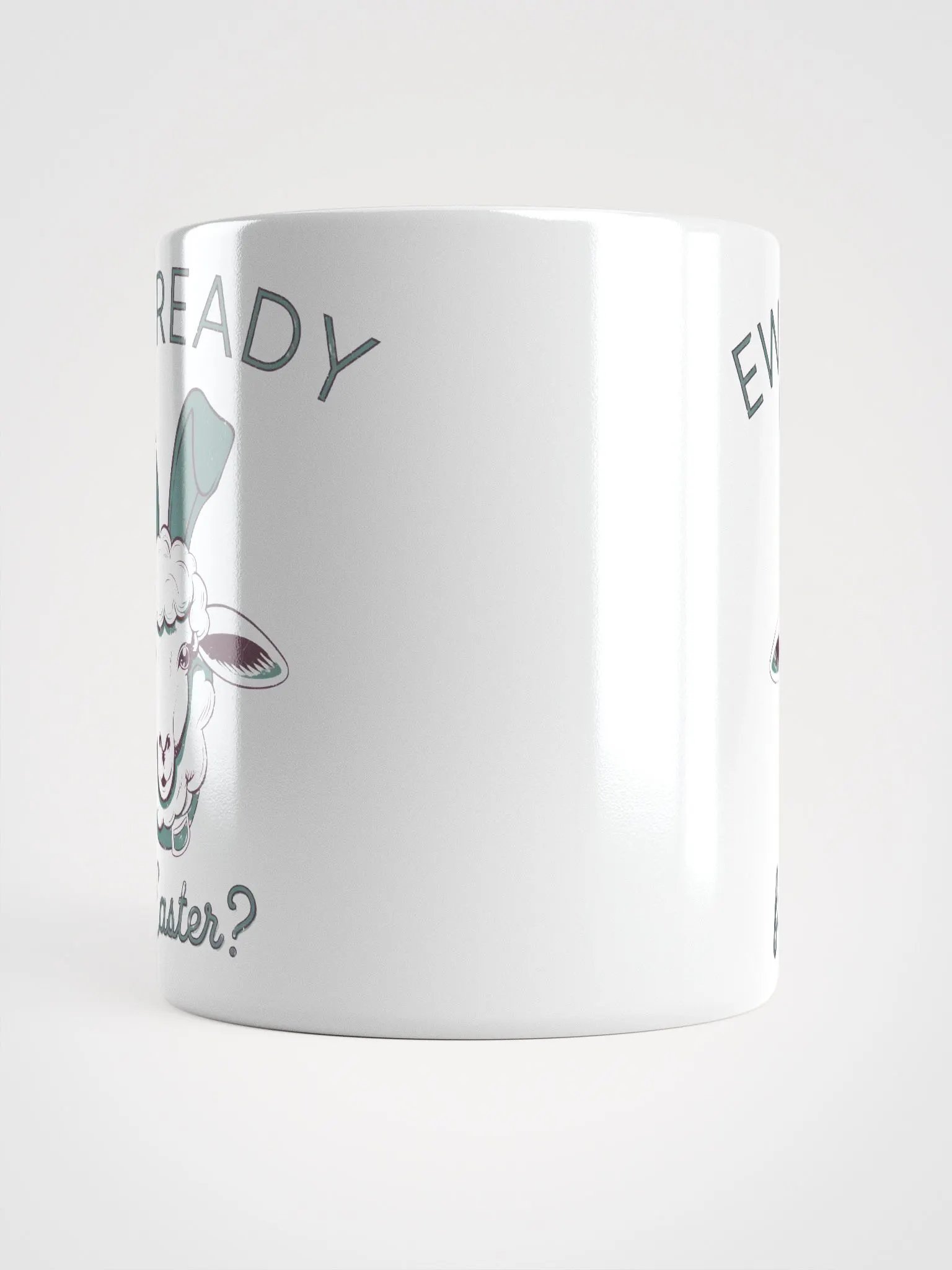 Easter Ewe Ready White Glossy Mug product image (14)