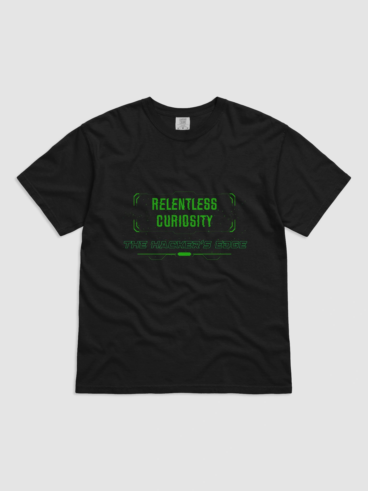 💚 Terminal Curiosity Tee – The Edge Never Sleeps product image (1)