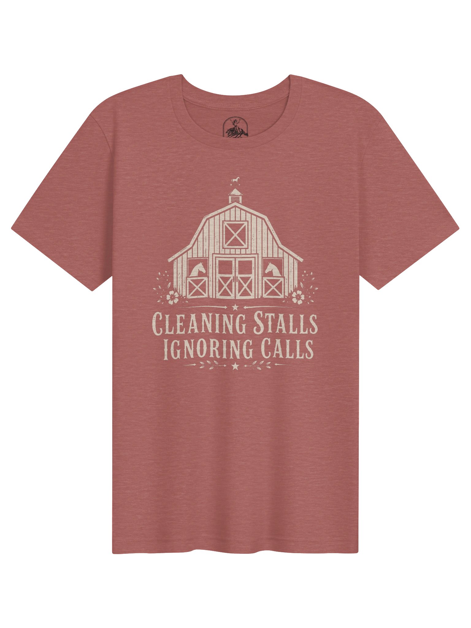 Cleaning Stalls Ignoring Calls Tee product image (2)