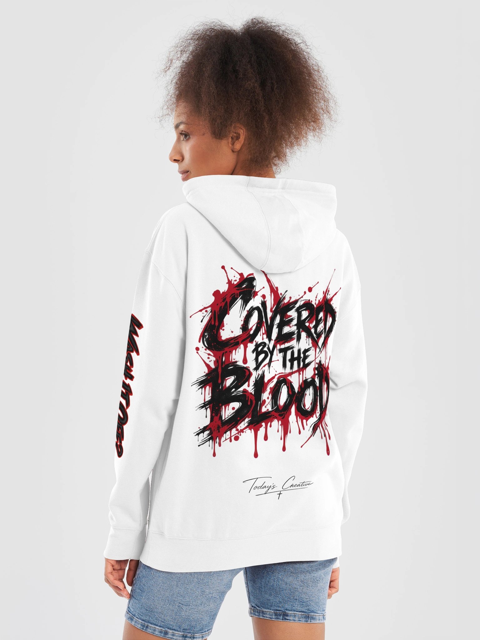 Covered By The Blood Hoodie product image (6)