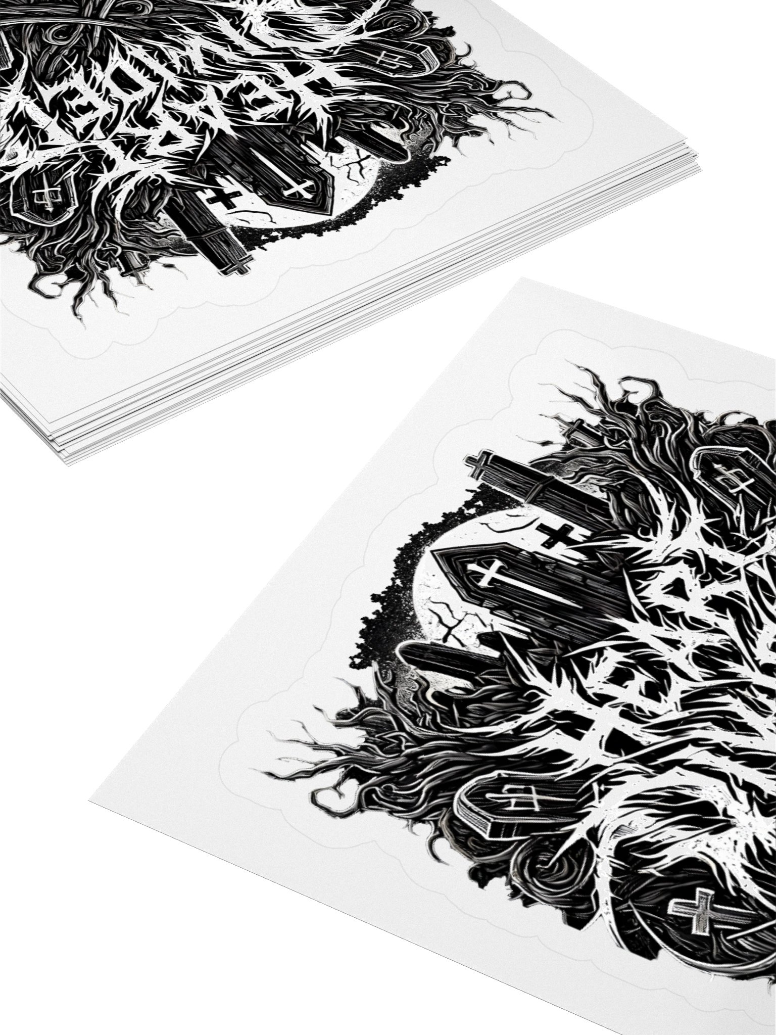 Heart Divided Logo Sticker product image (11)