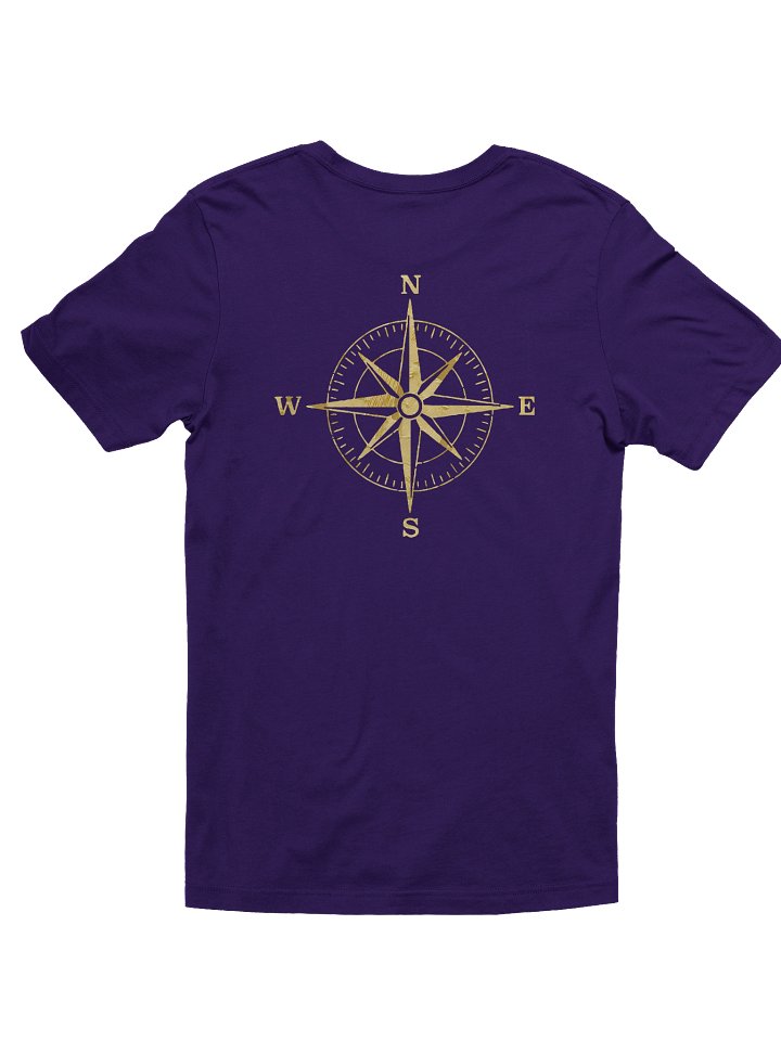 Compass Vintage - Gold On Dark | Supersoft T-Shirt product image (2)