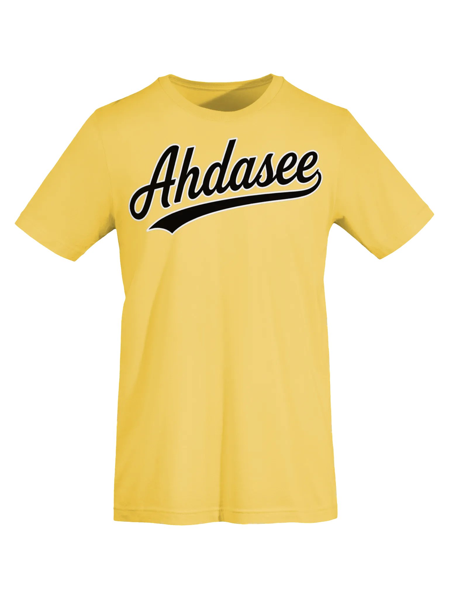 Ahdasee Records Tee - Yellow product image (4)