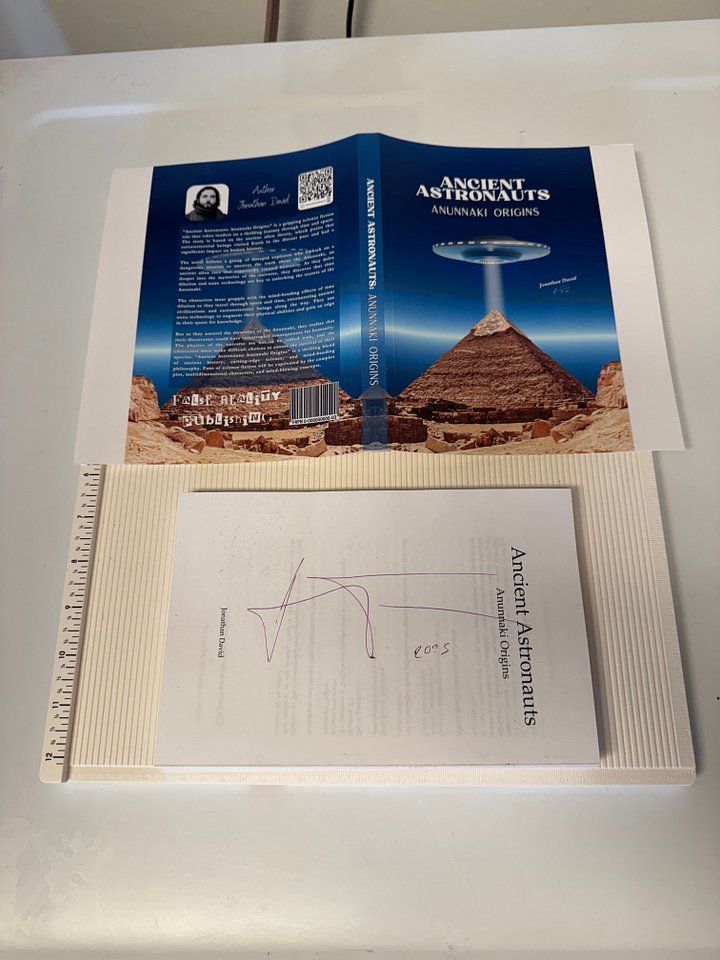 Ancient Astronauts- Anunnaki Origins [Signed Novel] [handmade] product image (2)