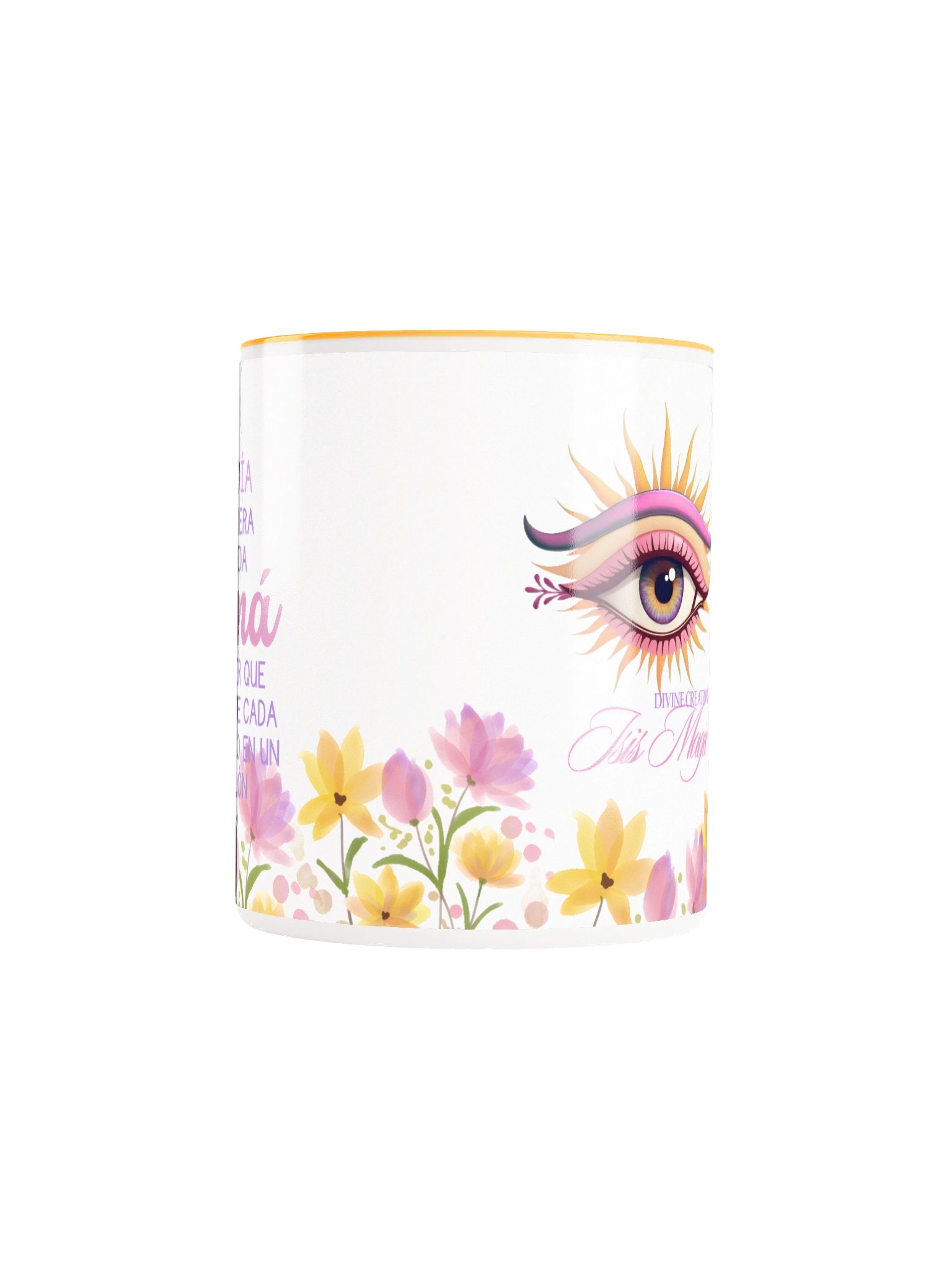 Mamá Guerrera — Pastel Floral Mug by Isis Magic product image (5)