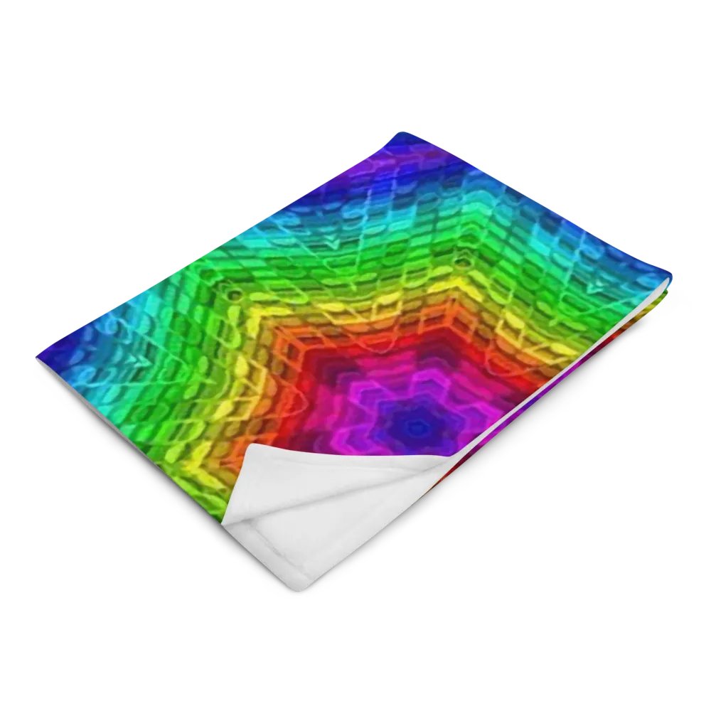Colorful Hexagons Throw Blanket product image (14)