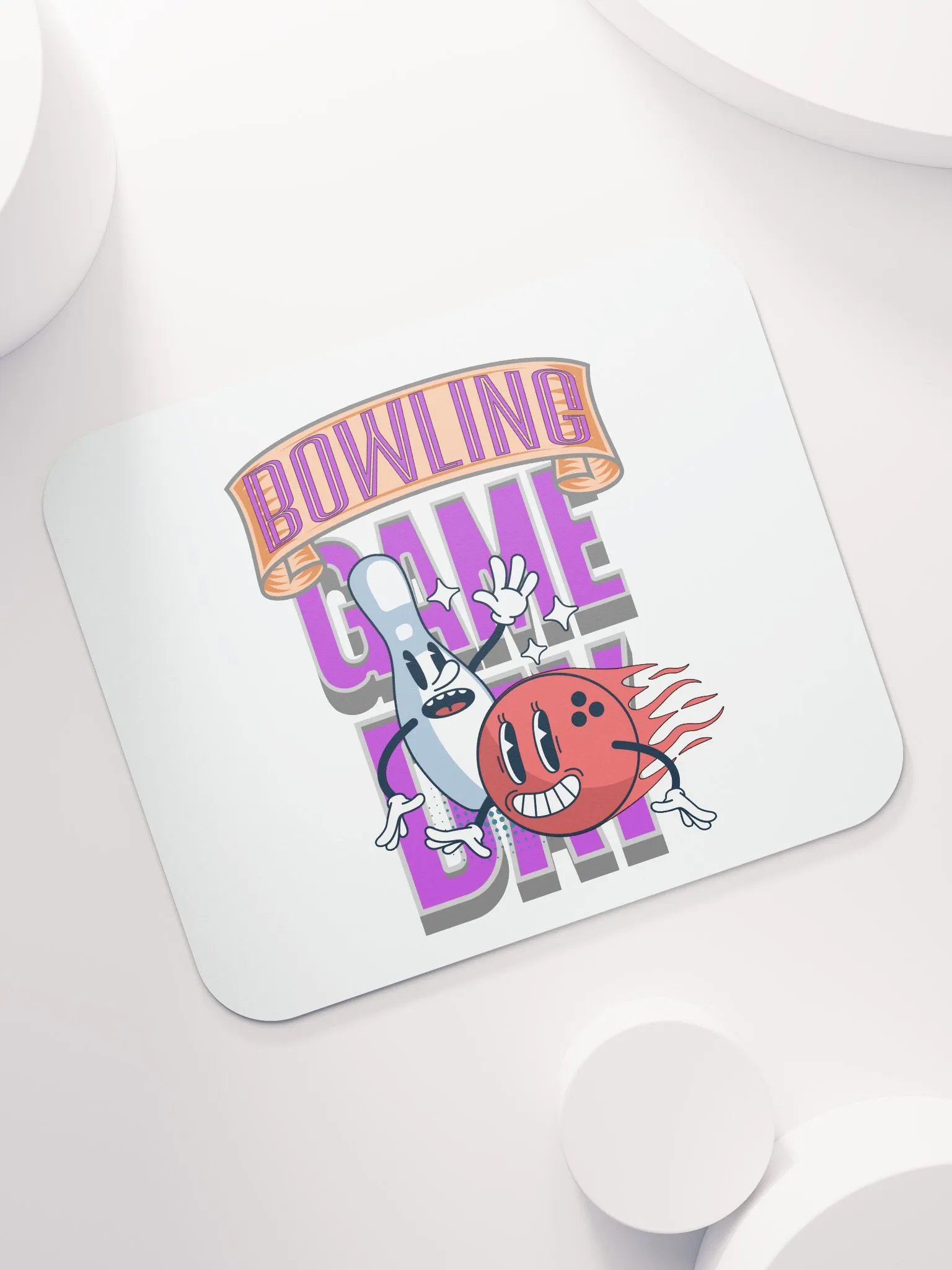 Game Day Bowling Lively Blast Mouse Pad product image (5)