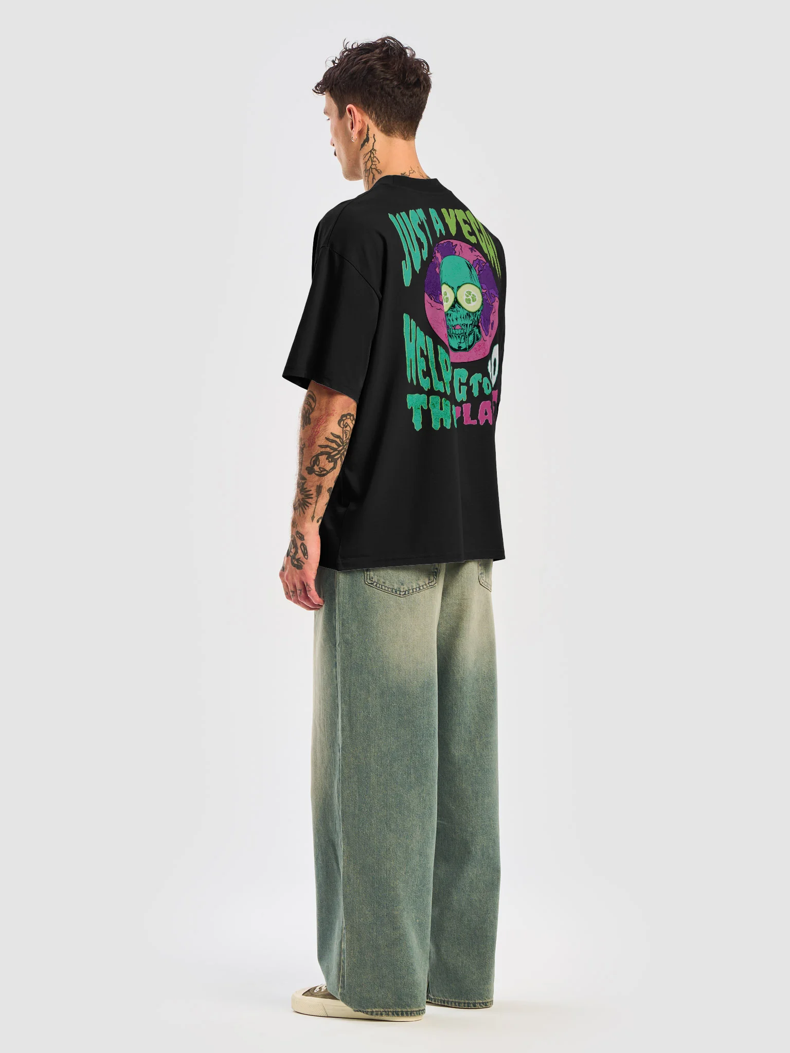 Cool The Planet Oversized Tee product image (7)