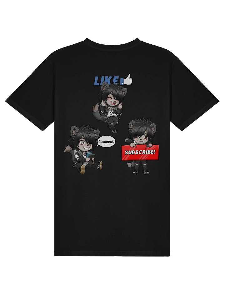 AnniexPai Like Comment Subscribe Unisex T-Shirt product image (9)
