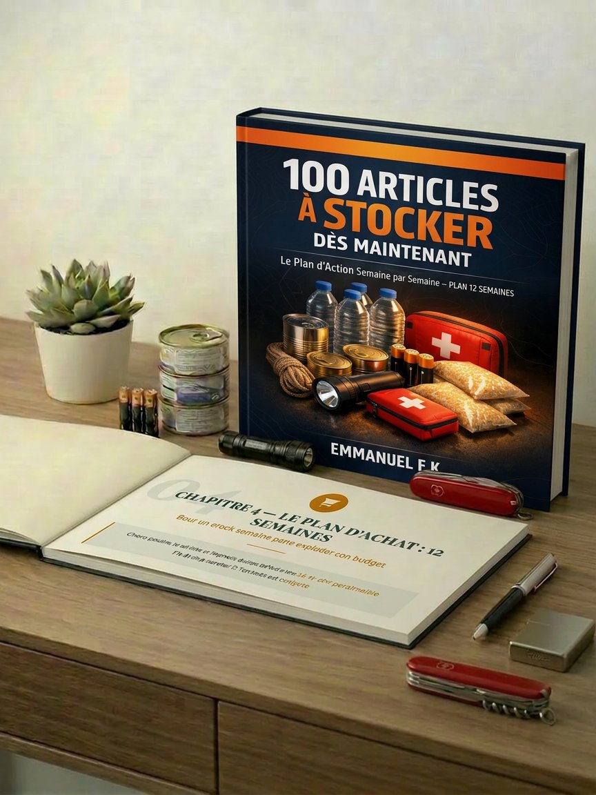 Prêt en 12 Semaines — Les 100 Articles à Stocker Pour Protéger Ta Famille en Cas de Crise product image (2)