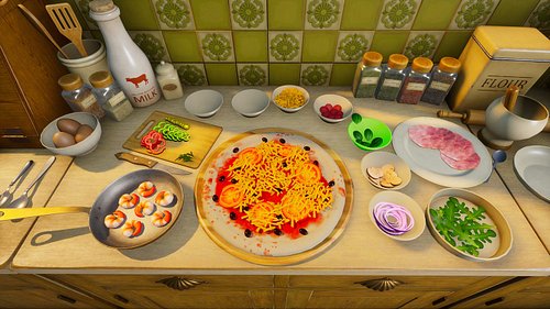 在《Vacation Cafe Simulator》中，我們穿越到了陽光普照的夢幻度假村，這裡不必按時打卡，隨心所欲就是最高的修行！沒有焦慮、沒有壓力，只有悠閒與美味的意式料理在等待著你的－而你，則是一位操控夢想咖啡館的魔法師！🍝 隨意擺弄裝潢，調配...