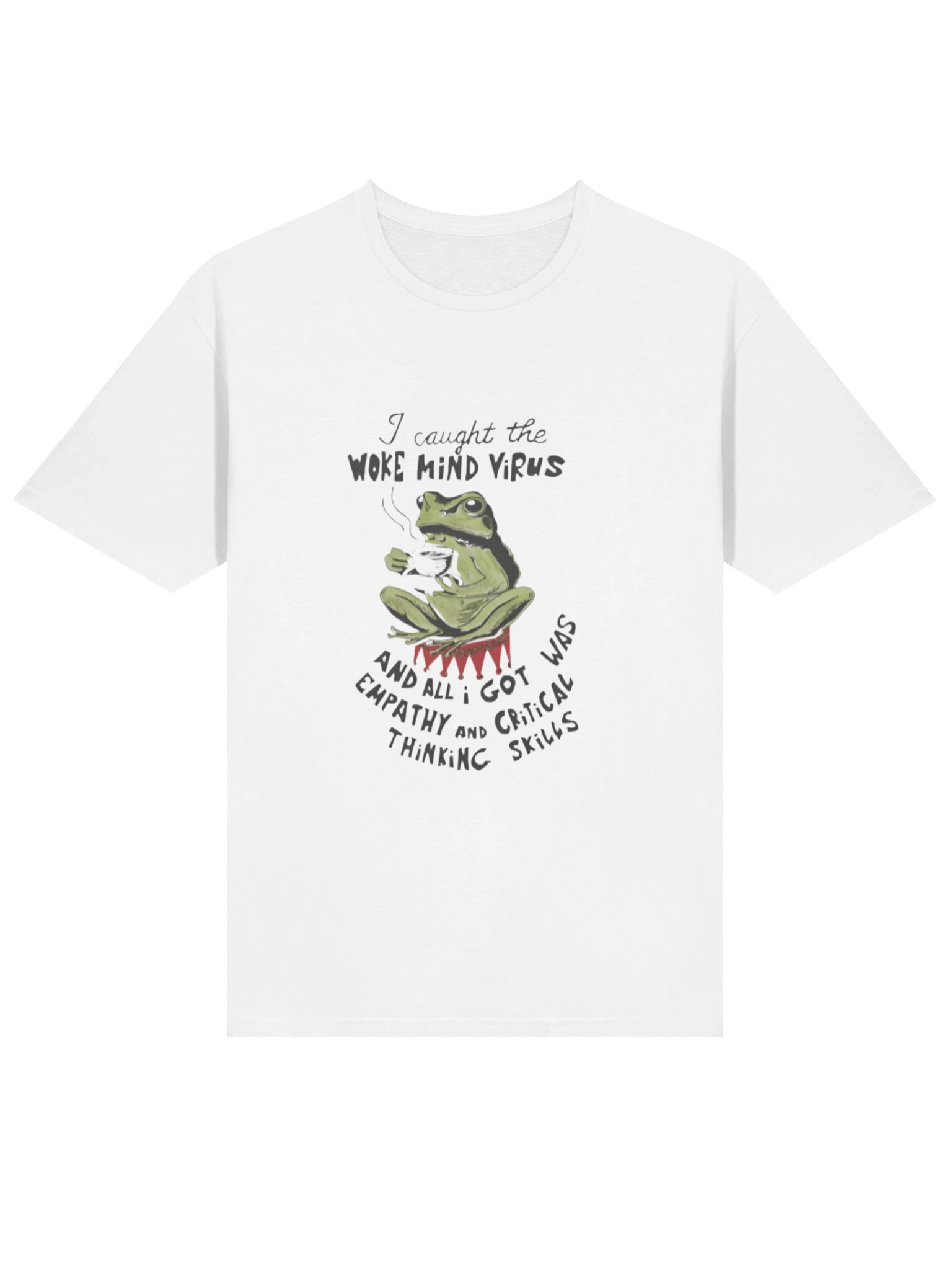 I Caught The Woke Mind Virus Shirt product image (2)